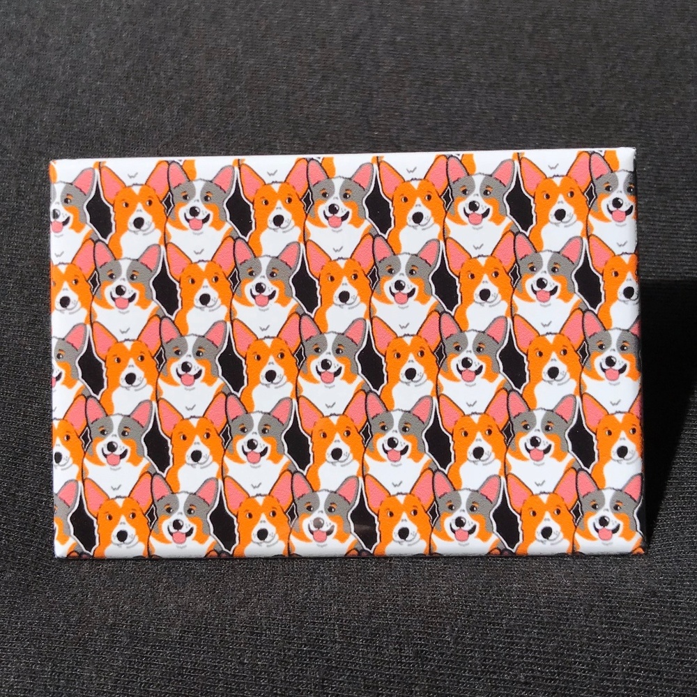 Tricolor Welsh Corgi Magnet Dog Gifts & Home Decor